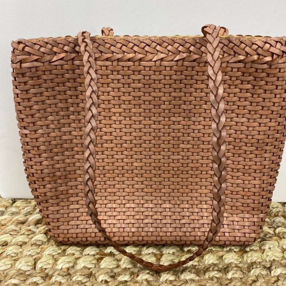 Falor Le Borse Italian Leather Tote